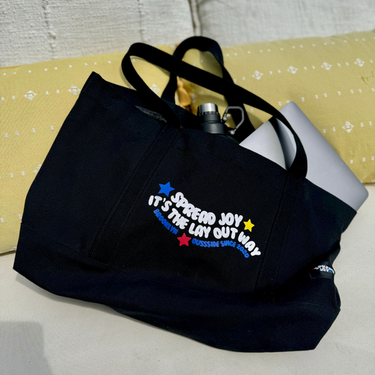 The Spread Joy Tote by The Lay Out